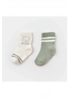 Bear 2li Bebek Çorabı 68408