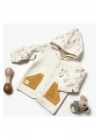 Bibaby Wild Forest Bebek Hırka 61512 Hardal Bej
