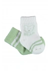 Biorganic Bear 2li Kız Çorap 68412 Yeşil