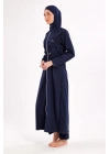 Chaand Battal Uzun Kollu Tesettür Mayo 1505-p