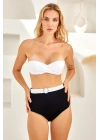 Dolgulu Strapez Bikini Takım 4242