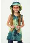 Elisa Şapkalı Sıfır Kol Çocuk Mayo