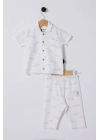 Erkek Bebek Beyaz Bebek Takım