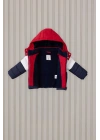 Erkek Bebek Kırmızı Bebek Mont