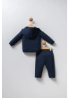 Erkek Bebek Lacivert Bebek Takım
