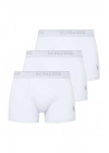 Erkek Beyaz 3 Lü Boxer