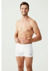 Erkek Beyaz 3 Lü Boxer