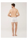 Erkek Beyaz Tekli Cepli Boxer 80451