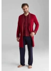 Erkek Bordo Set Takım