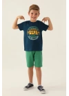 Erkek Çocuk Bermuda Takim - Uzay
