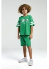 Erkek Çocuk Yeşil Bermuda Takım