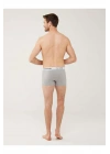 Erkek Gri Melanj Pamuklu Tekli Boxer 80450