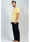 Erkek Kısa Kol Pijama Takım, 111177