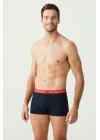 Erkek Lacivert 3 Lü Boxer