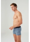 Erkek Lacivert Tekli Boxer 80616