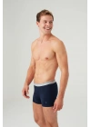 Erkek Lacivert Tekli Boxer 80621