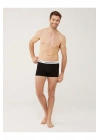 Erkek  Lisanslı    Siyah Tekli Boxer