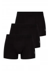 Erkek Siyah 3 Lü Boxer