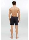 Erkek Siyah Orta Boy Deniz Şortu 22002