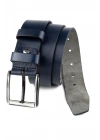 Gerçek Deri Erkek Kemer Lacivert 4,5 cm