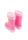 Gezer Kışlık Kız Çocuk Su Geçirmez içi Sıcak Astarlı Fuşya Yağmur Çizme