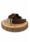 Hakiki Deri Kemer Kahverengi 4,5 cm