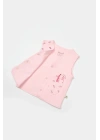 Hayvanlı Pembe Yelek 61503