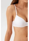 Kadın Beyaz 6005 Balenli Destekli Micro Sütyen
