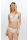 Kadın Beyaz Bikini Takım