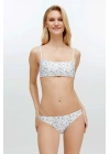Kadın Beyaz Bikini Takım