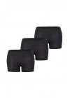 Kadın Boxer 3lü Paket Essential 1571 - Siyah