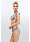 Kadın Desenli Bikini Takım