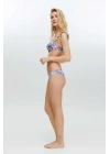 Kadın Desenli Bikini Takım