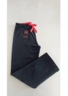 Kadın Kadife Boru Paça Rahat Kesim Pijama Alt