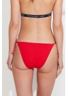 Kadın Kırmızı Ipli Bikini Alt