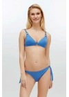 Kadın Mavi Bikini Takım