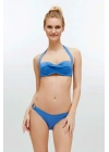 Kadın Mavi Bikini Takım