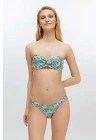 Kadın Mavi Bikini Takım