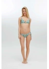 Kadın Mavi Bikini Takım