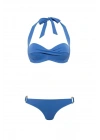 Kadın Mavi Bikini Takım