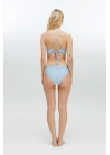 Kadın Mavi Bikini Takım