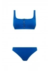 Kadın Saks Mavi Bikini Takım