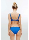 Kadın Saks Mavi Bikini Takım