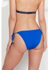 Kadın Saks Mavi İpli Bikini Altı