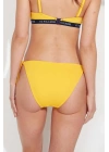 Kadın Sarı Kalın Ipli Bikini Alt