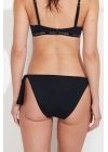 Kadın Siyah Kalın Ipli Bikini Alt
