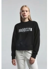 Kadın Siyah Sweatshirt
