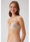 Kadın Ten 6000 Balenli Desteksiz Micro Sütyen