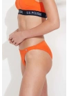 Kadın Turuncu Ince Kenar Bikini Alt