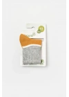 Kız Çocuk Organic Soket Çorap Turuncu